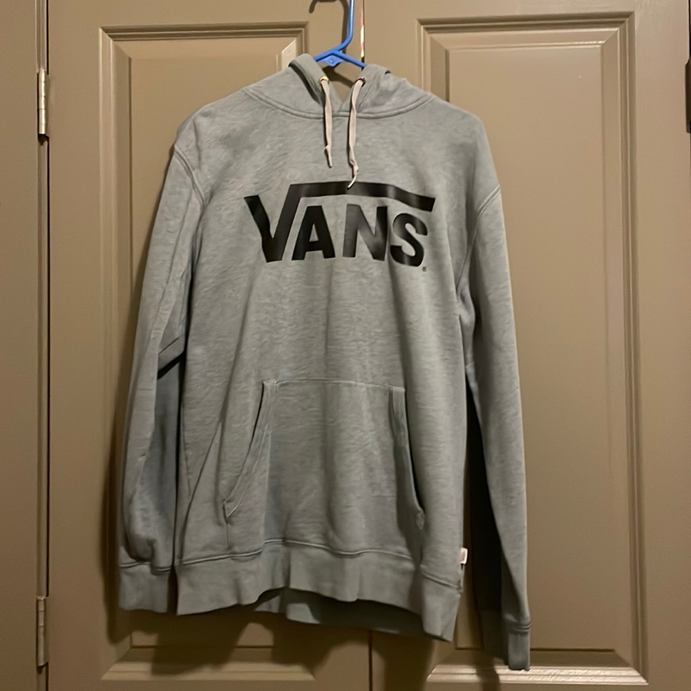 Grey vans hoodie Size Medium